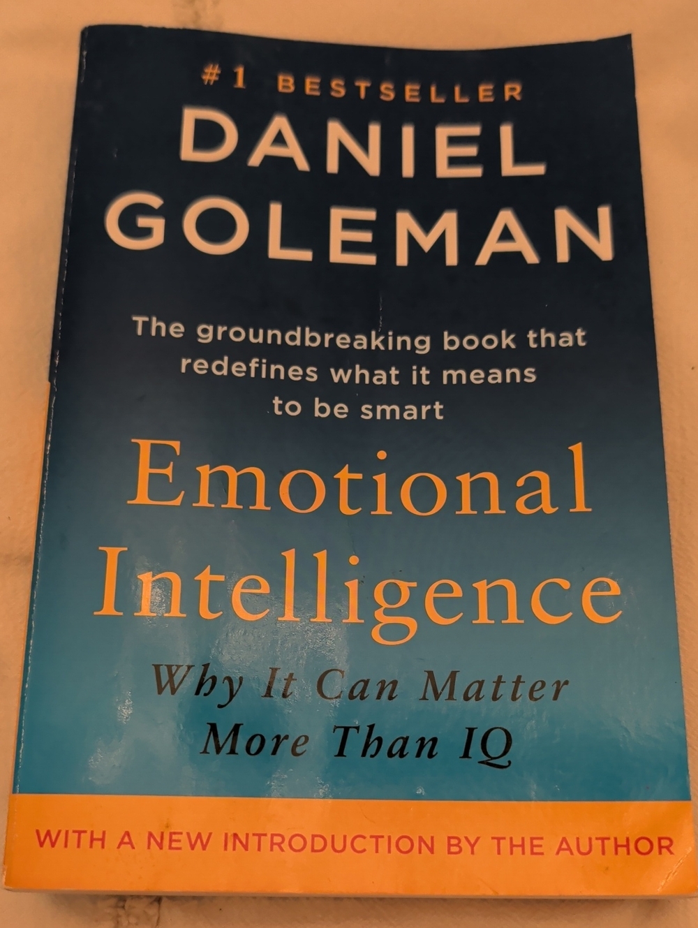 Emotional Intelligence Hardcover – Blue/Orange Cover